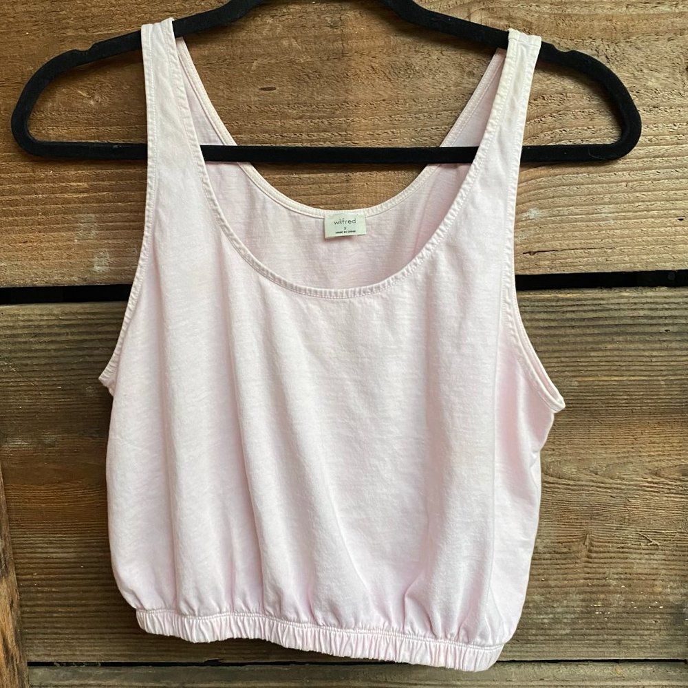 Wilfred Cropped Tank - Light Pink